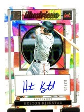 HESTON KJERSTAD 2025 PANINI IMPECCABLE  AUTO ILLUSTRIOUS INK CARD ORIOLES #/35