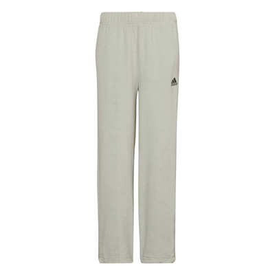 adidas Girls' Lounge Pants Sweatpants, Beige, 14 Years