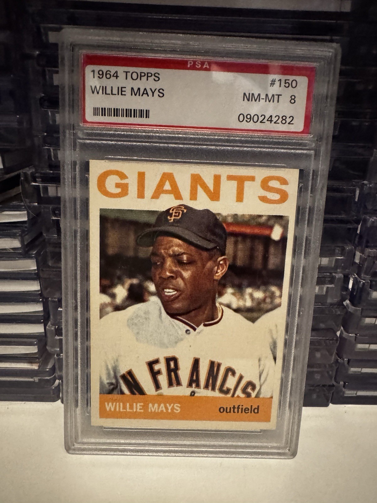 1964 Topps - Willie Mays #150 PSA 8