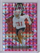 2024 Mosaic Pink Prizm RC #358 Renardo Green San Francisco 49ers