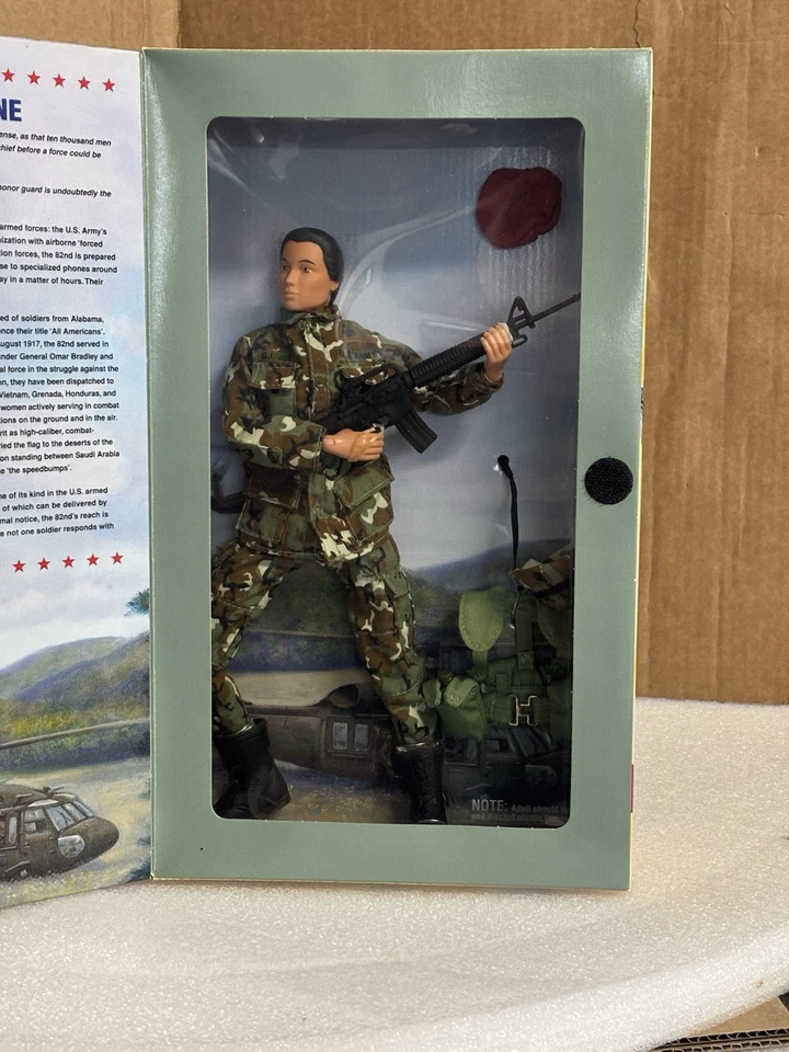 Figura GI Joe Classic Collection US 82nd Airborne 12" 1998 Edición Limitada Nueva Foto 2 de 4