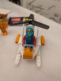 LEGO Jack Stone: Air Patrol Jet (4619) and 4613 Complete with mini-figures