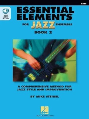 Essential Elements for Jazz Ensemble Book 2 - Bass | Mike Steinel | Englisch
