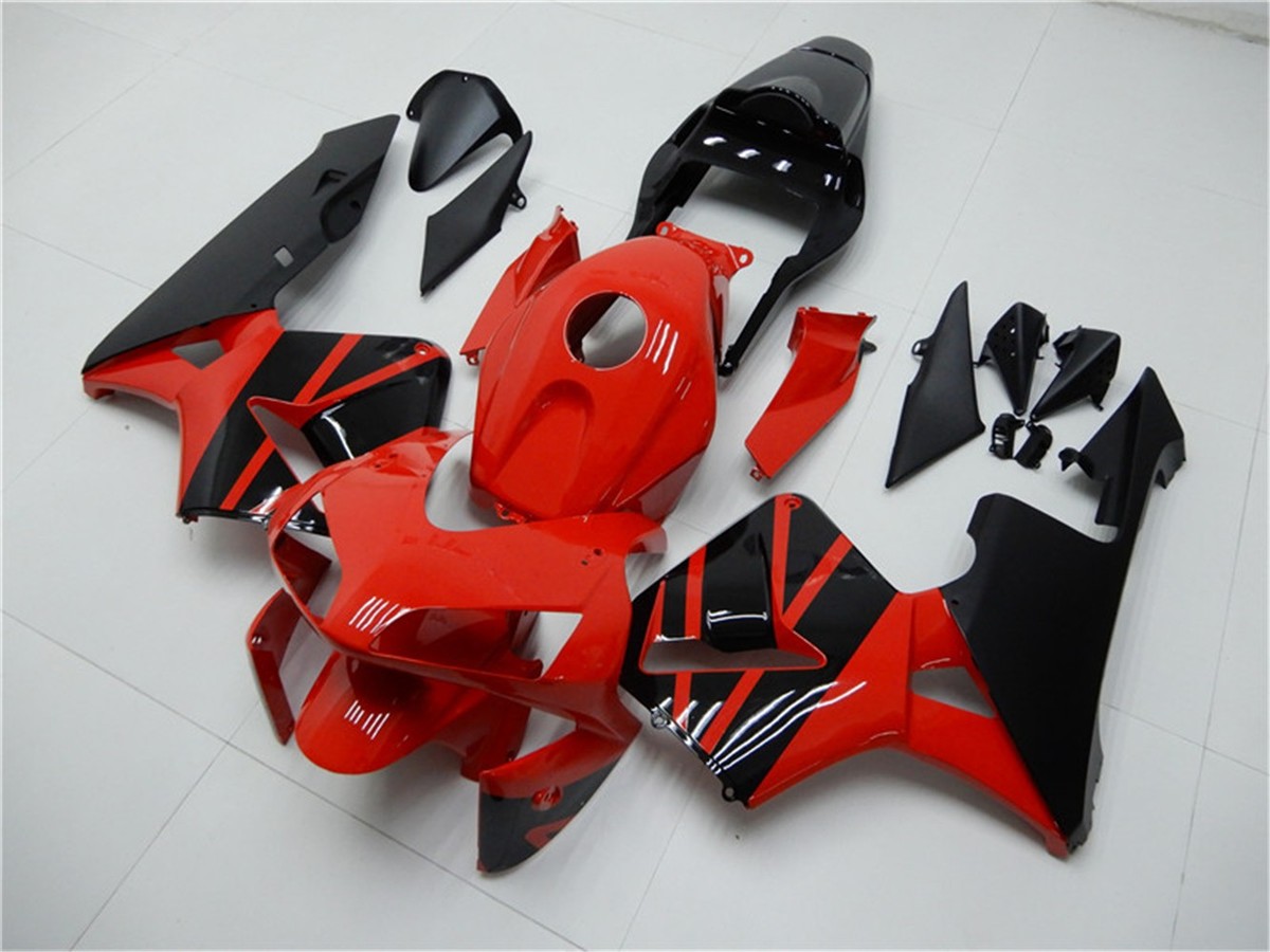 FKD Injection Red Black Fairing Fit For Honda 2003-2004 CBR600RR