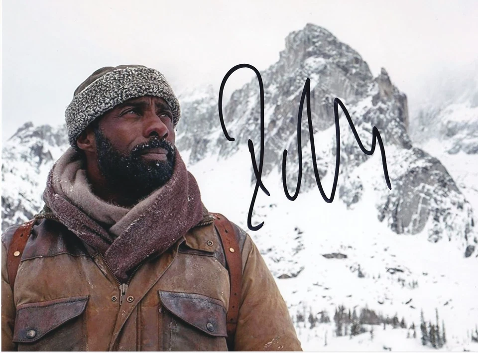 Idris Elba Autographe - Photo 1/1