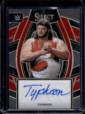 Typhoon Auto /99 2024 Panini Select WWE Signature Selections Legends Autograph