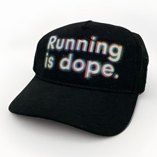 Altra Running Is Dope SnapBack Hat Black OSFA...