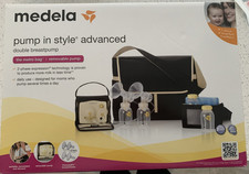 Medela 57036 Double Electric Breast Pump with On the Go. Toten New Old Stock