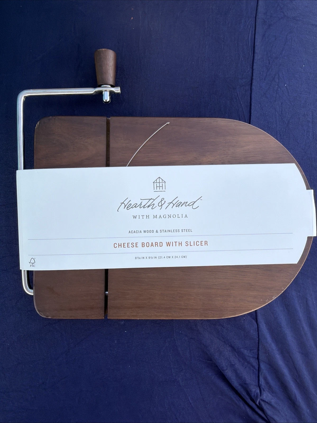 Hearth & Hand with Magnolia Cheese Board with Slicer