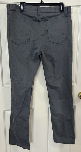 Banana Republic Travel Jeans Slim Fit Tag 34x32 (34x31) Heather Gray - Picture 3 of 10
