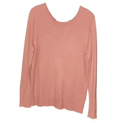NWT - CUPIO Women's Pink Rose Sweater Size Large
