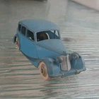 DINKY Toys Triumph Diecast Car Blue Vintage Model Meccano Ltd