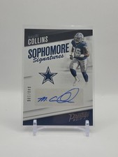 Maliek Collins 2017 Panini Prestige Sophomore Signatures Auto 040/100 Cowboys