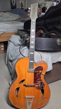 Arthur Lang Deluxe, Archtop Gitarre  ca 1960,...