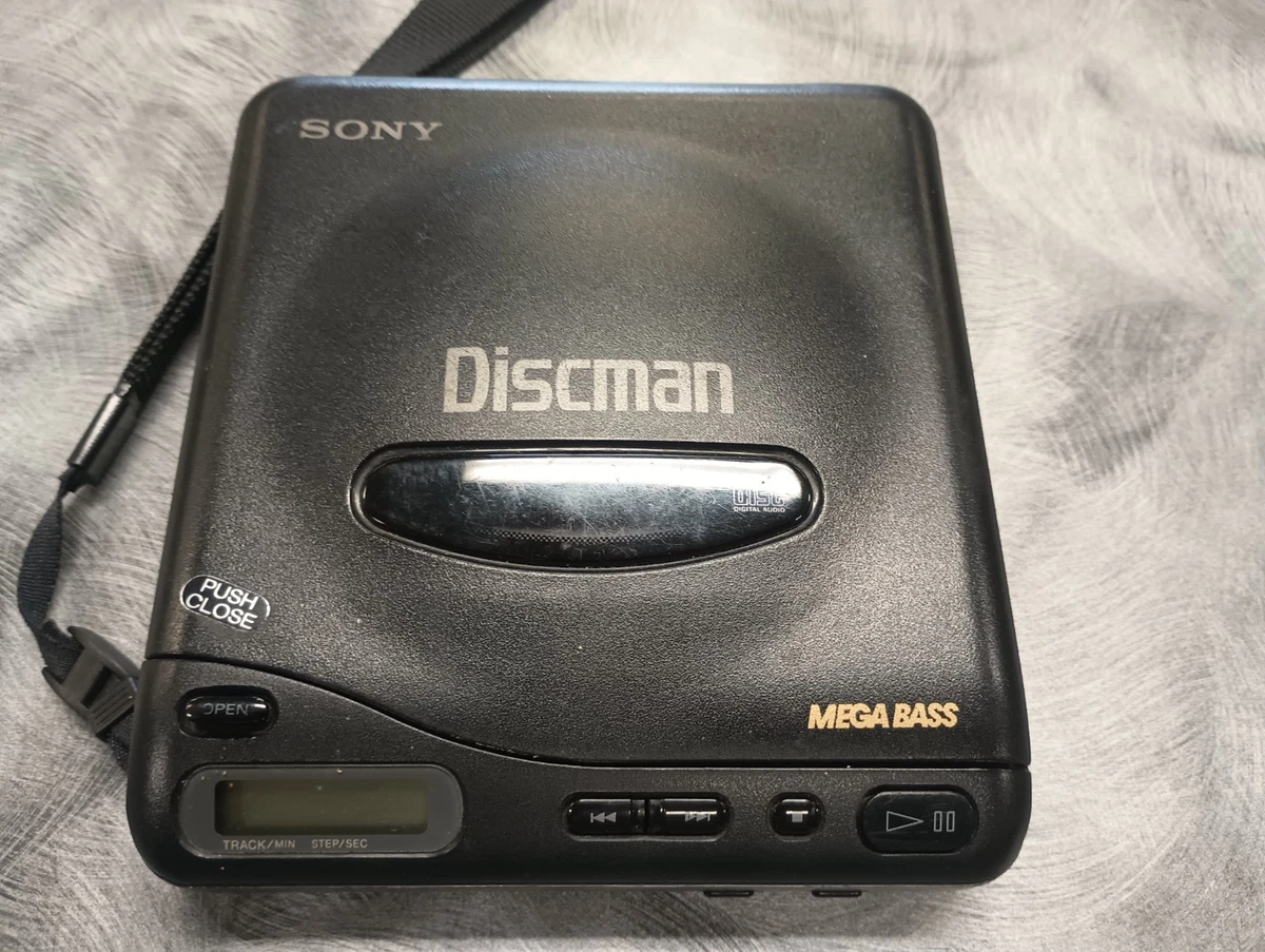 黑色索尼Discman 个人CD 播放器| eBay