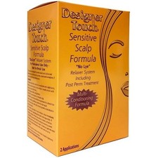 Designer Touch Relaxer Sensitive Scalp Conditioning Formula 2 Applications NEW