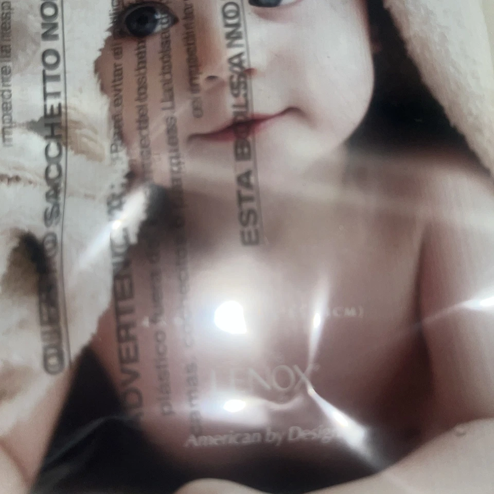 Lenox Double Baby Frame with Interchangeable Ribbons NOS see details - Image 4 of 4