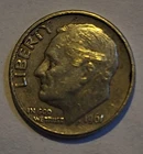 1961D Roosevelt Dime 90% Silver BU US Coin j5-1
