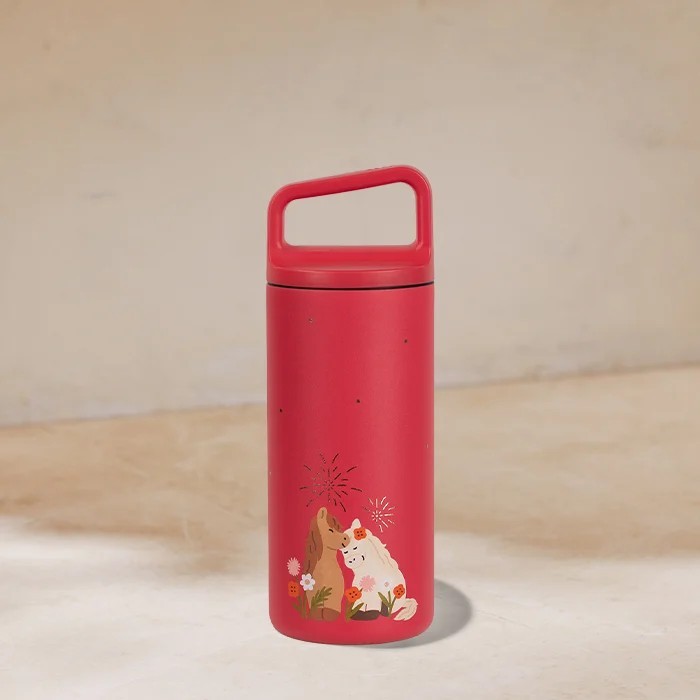 Starbucks Tumbler Year Of The Horse 12oz Stainless Steel Tumbler