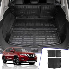 Cargo Mat  Backrest Mats for 2021-2026 Nissan Rogue All Weather Liner 2021-2025