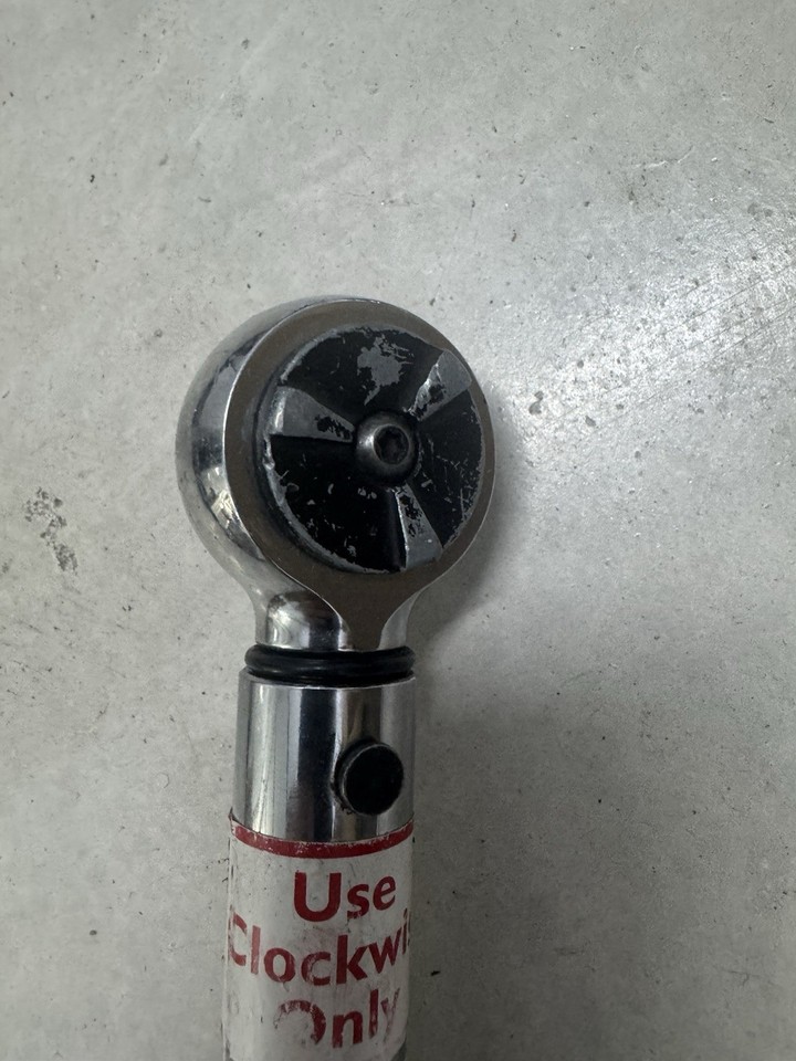 CRAFTSMAN 44593 MICROTORK TORQUE WRENCH 3/8" 44593-9 Made In USA 25-250 ...