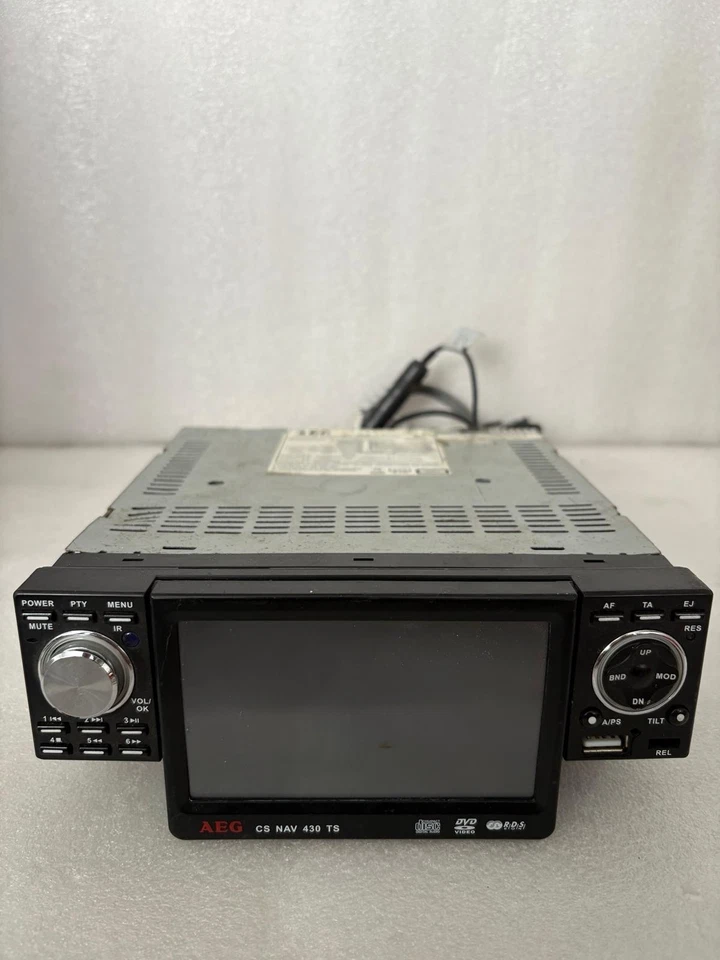 AEG CS NAV 430 TS Auto Radio Car Radio Navigation Getestet ✅ - Bild 2 von 4