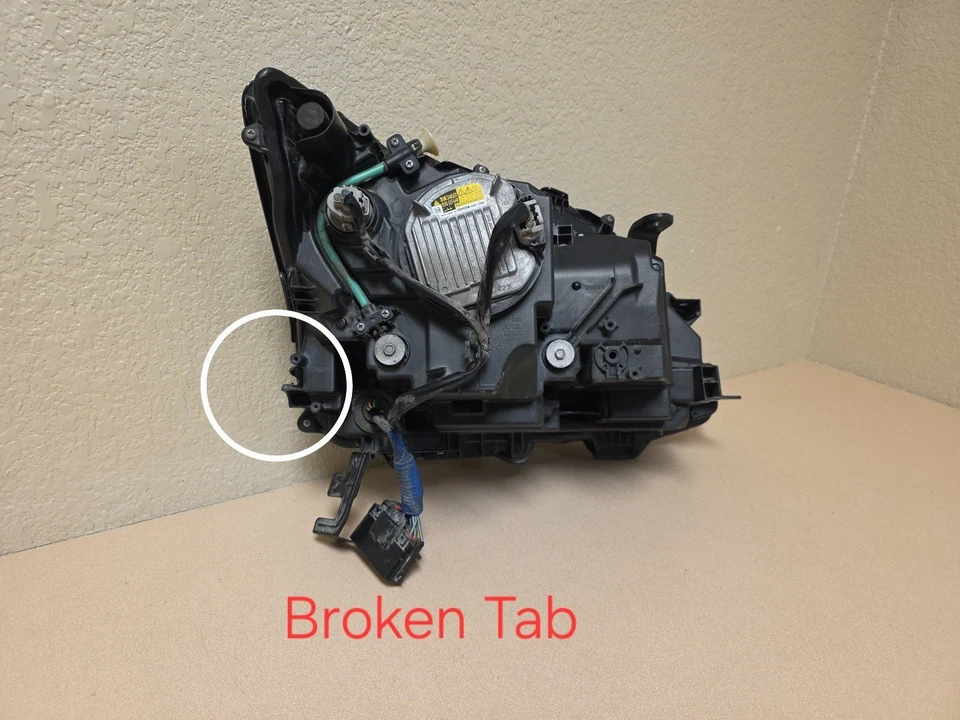 Conjunto de faros Lexus GS350 2013-2015 AFS lado izquierdo OEM  Foto 2 de 4