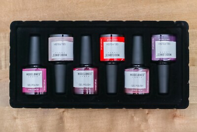 Modelones Coloring Life Easy Application Gel Nail Polish 6 Colors 6 x 10mL | 0.3
