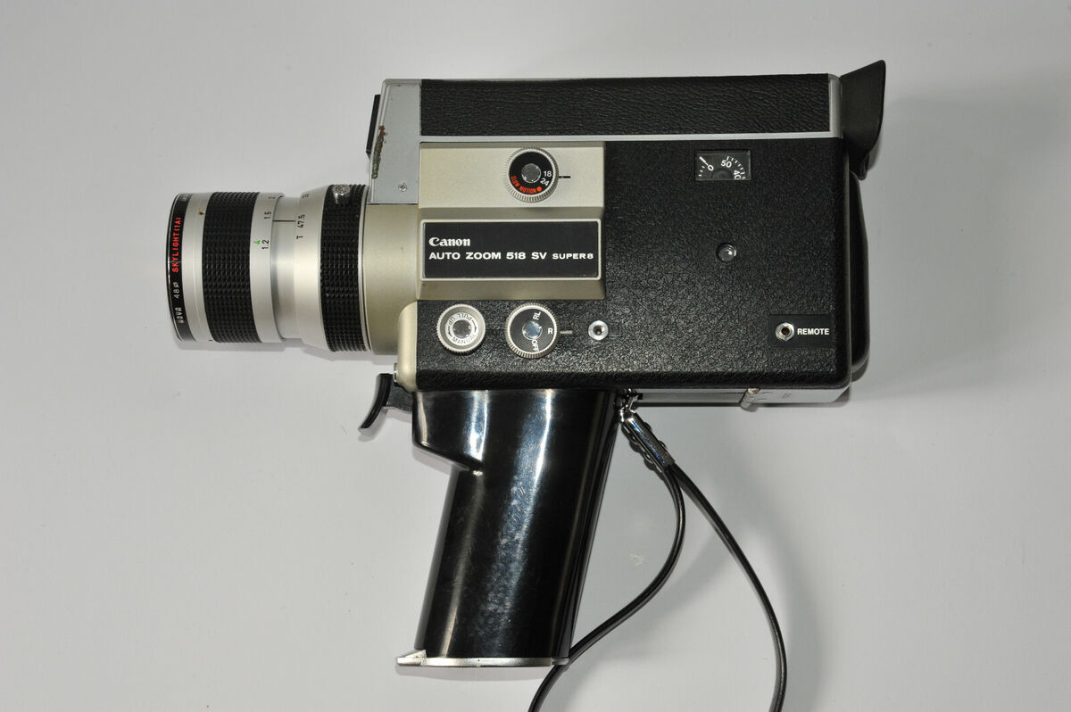 CANON Auto Zoom 518 SV JAPAN Super 8 Film CAMERA for CANON Auto Zoom 518 SV JAPAN Super 8 Film CAMERA for