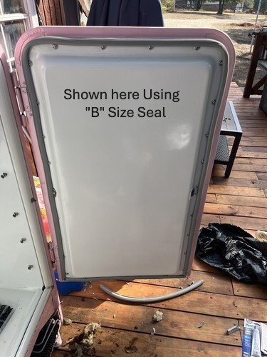 Vintage Refrigerator Door Replacement Seal | eBay