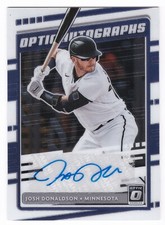 2020 Panini Donruss Optic Baseball Josh Donaldson Auto #OA-JD Autographs Twins