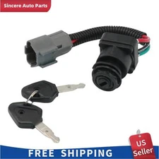 Starter Switch w/Keys Fits For Kubota Backhoe Loader L39 L45 L47 M59 M62 L48