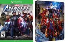 Marvel's Avengers XBOX One   LIMITED EDITION STEELBOOK  Game  Collectible 