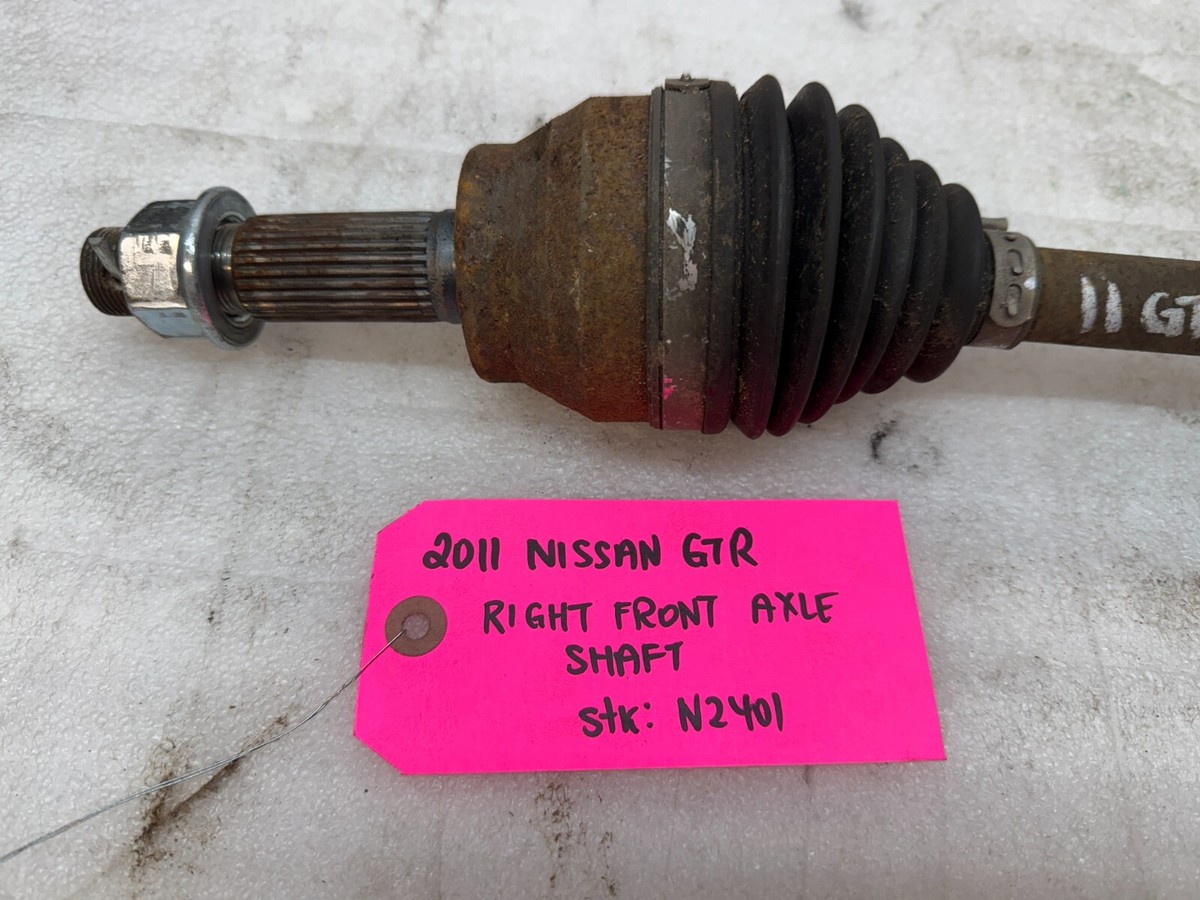11 NISSAN GTR R35 OEM VR38 OEM RIGHT FRONT CV SHAFT AXLE