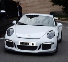 WRIGHT Private Car Registration Number Plate - WR18HT H  - Harry, Henry, Hannah