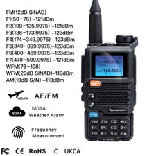 Walkie-talkie Full-band Aviation Band Hand-held Automatic One-button Frequency