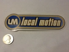 Vintage Hawaiian Surfboard Local Motion Surfing Sticker Decal  Hawaii Surf