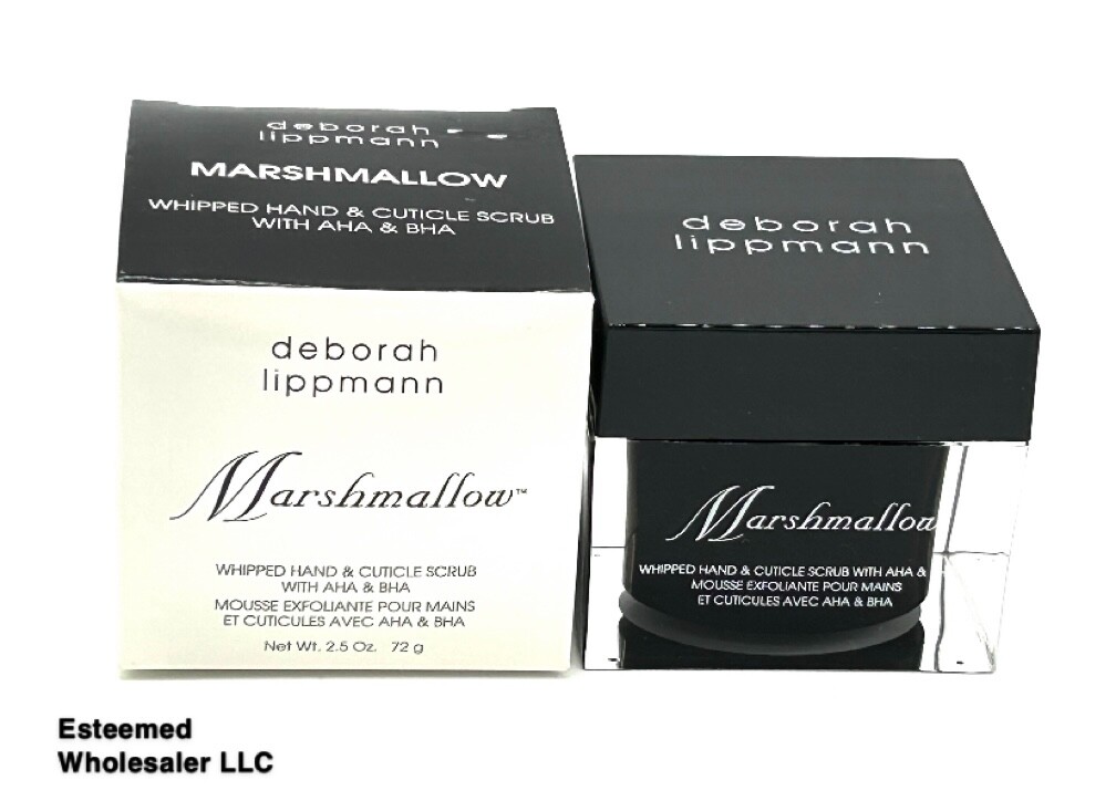 DEBORAH LIPPMANN Marshmallow Whipped Hand & Cuticle Scrub w/AHA & BHA 2.5oz