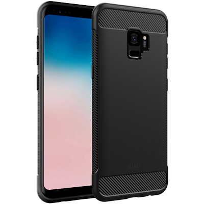 JETech Slim Fit Case for Samsung Galaxy S9, Carbon Fiber Design