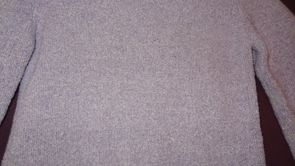 Suéter Pullover Lavanda Talla Mediana 12 Circo Manga Larga  Foto 4 de 4