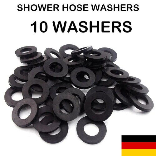 Gummi Duschkopf Rohr Schlauch Unterlegscheiben Dichtung_1/2" BSP /0.5/ Halb Zoll