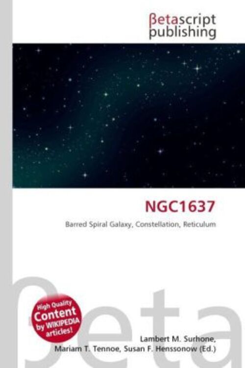 Thumbnail - Ngc1637 Lambert M. Surhone (u. A.) Taschenbuch Englisch Betascript
