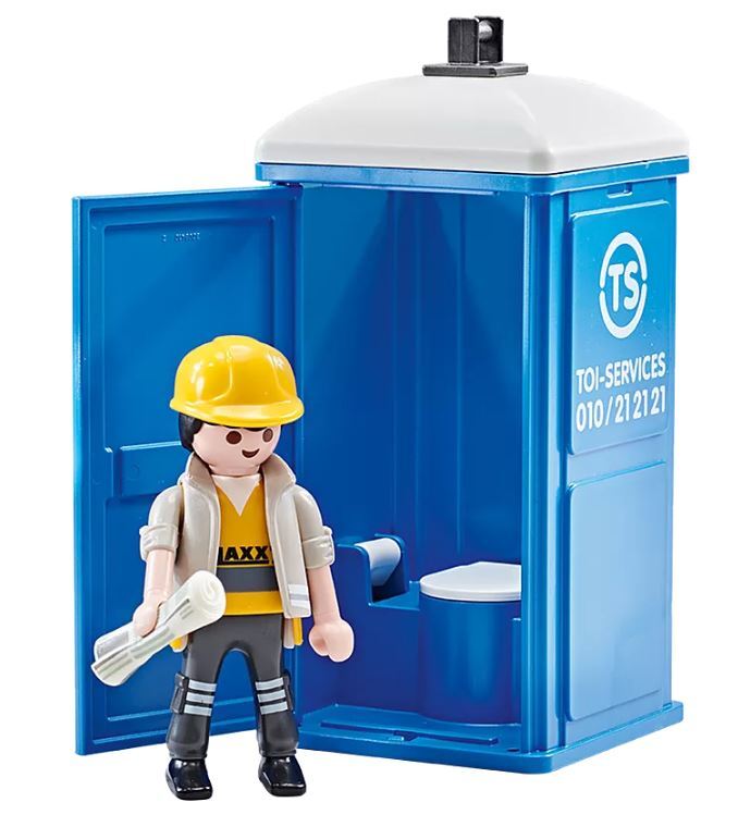 Playmobil Set 9844 Portable Toilet Diorama NEW in Factory Diorama Sealed bag