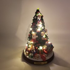Bradford Exchange Limited Yorkie Árbol Iluminado Hacer Espíritus Brillantes #A0762