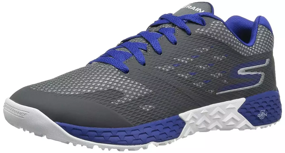 Skechers go on sale train mens blue