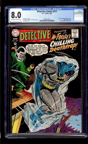 Detective Comics #373 1968 CGC 8.0 VF OW/W High Definition Scans**