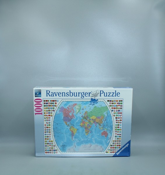 🧩 Neu: Politische Weltkarte | Ravensburger Puzzle 1000 Teile | Jigsaw 🧩-image