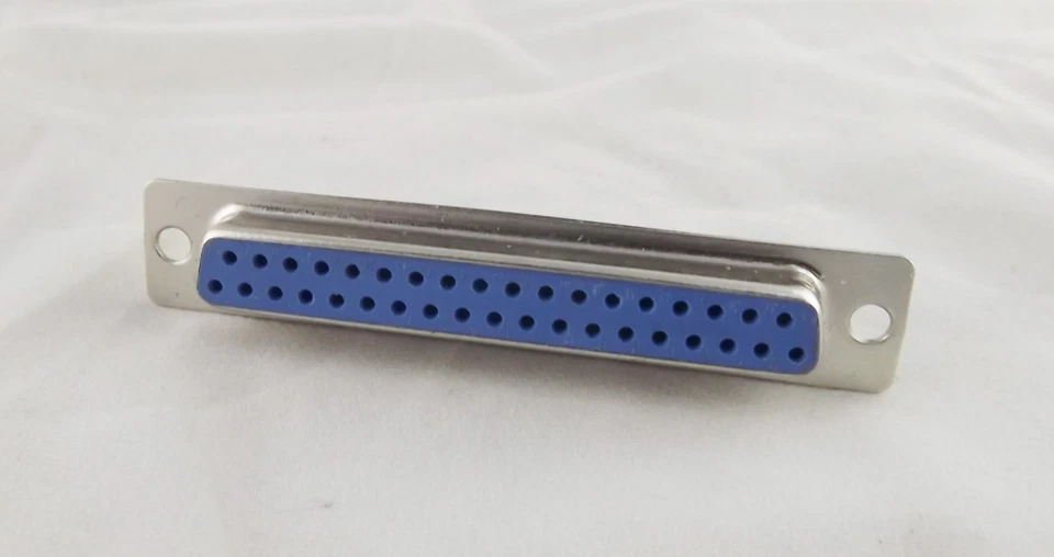 1pcs 37 Pin 2 Rows D-SUB DB37 Female Jack Solder Type Straight Connector Adapter - Image 4 of 4