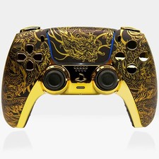 Golden Dragon PS5 Controller Killscreen Espor...