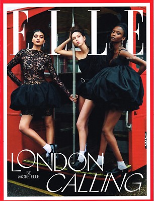 ELLE UK 2/2018 Ltd Ed NEELAM GIL Lorena Maraschi RILEY MONTANA Simone Rocha @NEW